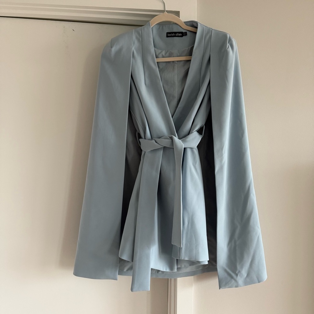 Lavish Alice Sky Blue Blazer